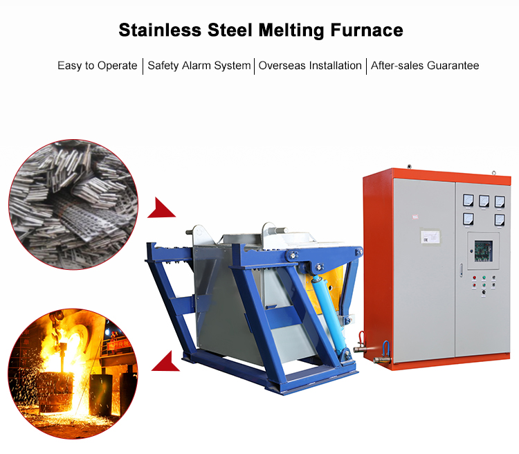 Stainless Steel Induction Melting Furnace