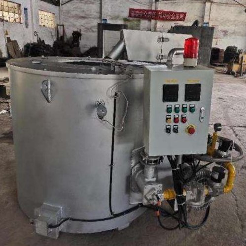 Natural Gas Crucible Aluminum Melting Furnace